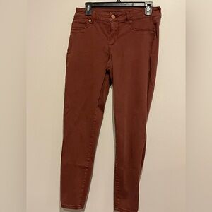 Maurices Women's Rust Skinny Jeans